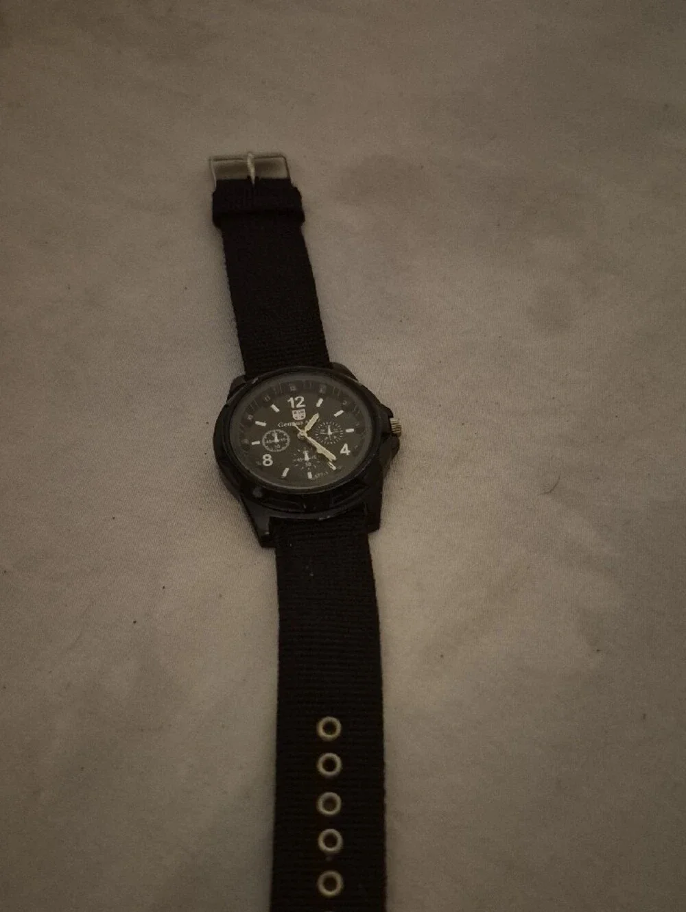 Best for SEO): Gemius Army Black Tactical Field Watch Military Style Canvas Stra